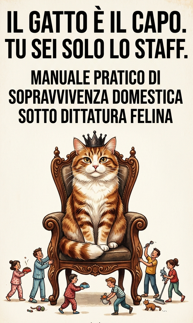 Il Gatto È Il Capo. Tu Sei Solo Lo Staff.