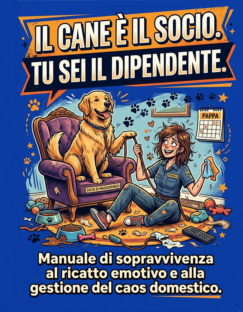IL CANE È IL SOCIO. TU SEI IL DIPENDENTE.